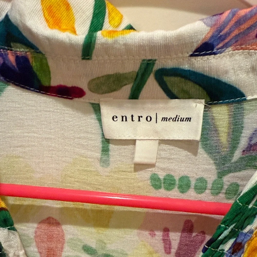 Entro Multicolor Floral Top - Picture 2 of 5